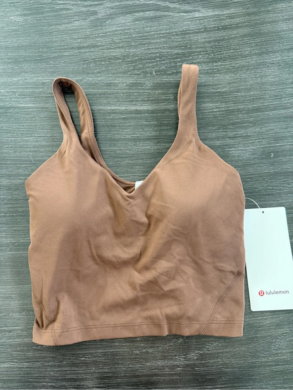 NWT Lululemon Align Tank Java Color
